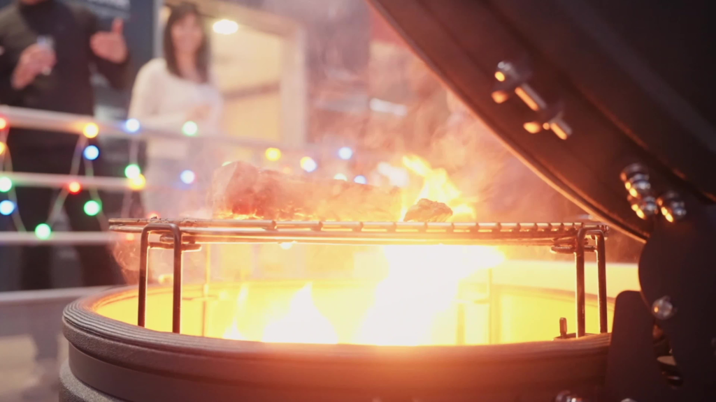 Control de temperatura en un kamado