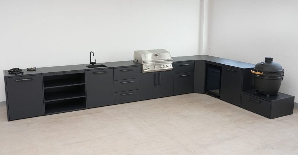 Cocina modular de Brabura Grills