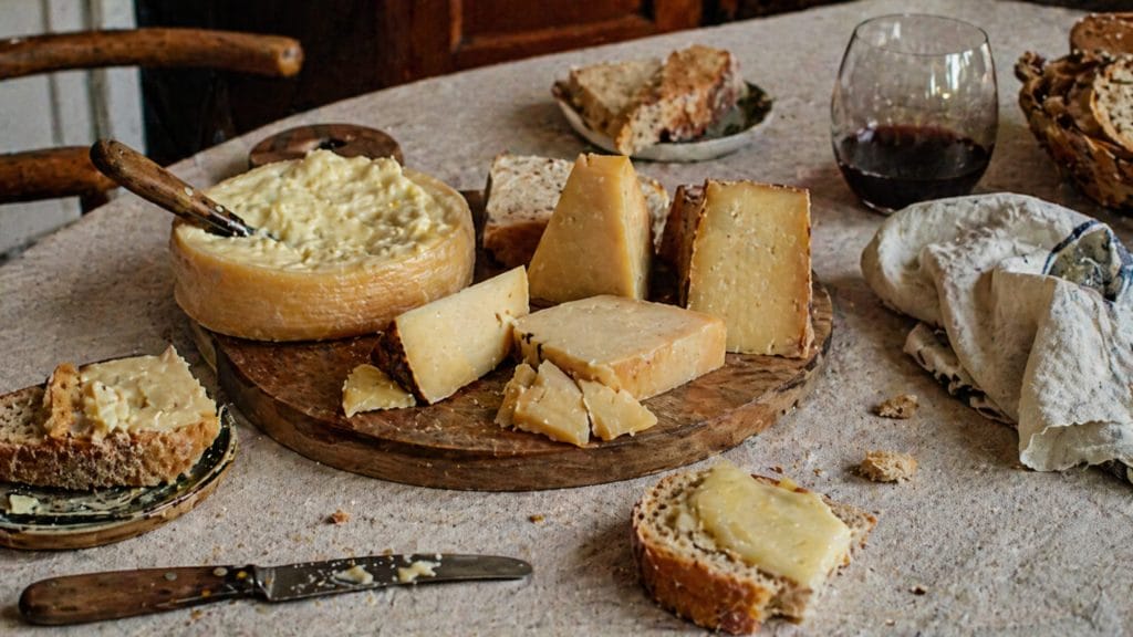 tabla de quesos feria de Trujillo