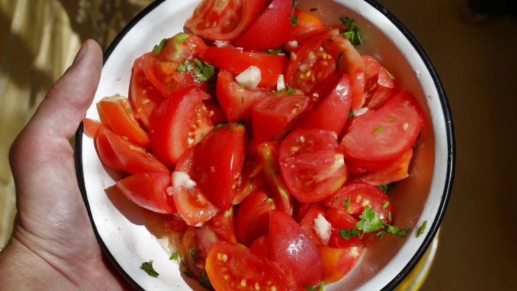 Ensalada de tomate